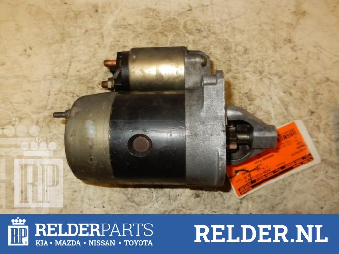 Begagnade Startmotor Mazda 323 F (BA14) 1.5i GLX,GT 16V Pris € 27,00 Marginaltabell erbjuds av Relder Parts B.V.