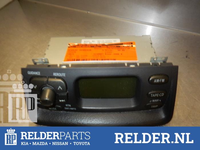 Begagnade Innerdisplay Toyota Yaris (P1) 1.3 16V VVT-i Pris € 35,00 Marginaltabell erbjuds av Relder Parts B.V.