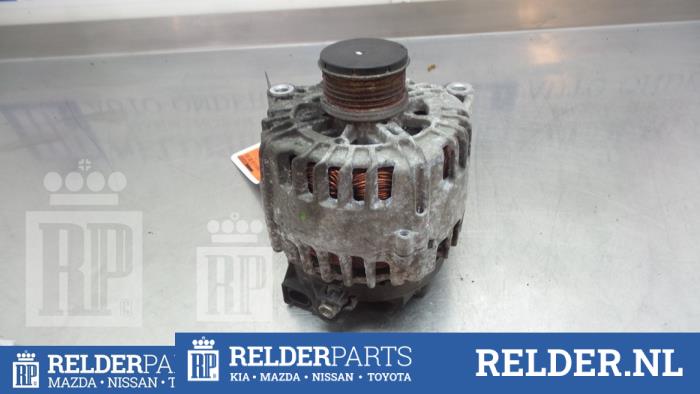 Dynamo Mazda 2 (DE), 2007 / 2015 1.4 CDVi 16V, Fließheck, Diesel, 1.399cc, 50kW (68pk), FWD, Y407, 2007-10 / 2010-12, DE1342; DE1442 (Gebraucht)
