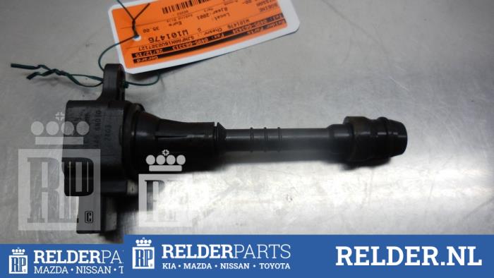 Usagé Bobine Nissan Almera (N16) 1.5 16V Prix € 27,00 Règlement à la marge proposé par Relder Parts B.V.