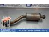Exhaust front silencer from a Nissan Primastar 1.9 dCi 80 2004