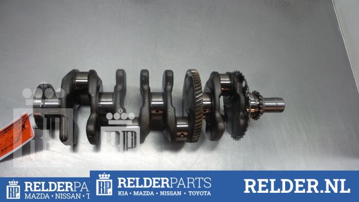 Gebrauchte Kurbelwelle Toyota Avensis (T25/B1D) 2.2 D-4D 16V Preis € 225,00 Margenregelung angeboten von Relder Parts B.V.