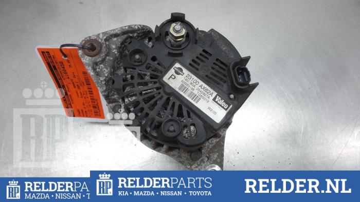 Begagnade Dynamo Nissan Micra (K12) 1.0 16V Pris € 25,00 Marginaltabell erbjuds av Relder Parts B.V.