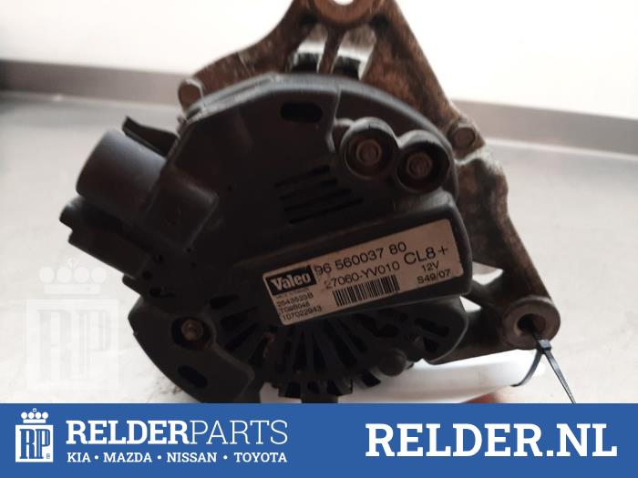 Dynamo d'un Toyota Aygo (B10) 1.4 HDI 2008