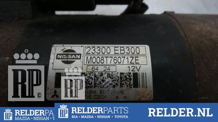 Used Starter Nissan Navara (D40) 2.5 dCi 16V 4x4 Price € 30,00 Margin scheme offered by Relder Parts B.V.