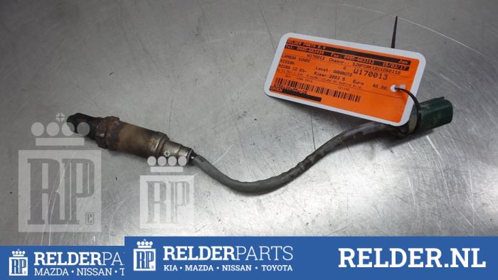 Lambda probe Nissan Micra (K12), 2003 / 2010 1.4 16V, Hatchback, Petrol, 1.386cc, 65kW (88pk), FWD, CR14DE, 2003-01 / 2010-06, K12C; K12G; K12U (Used)