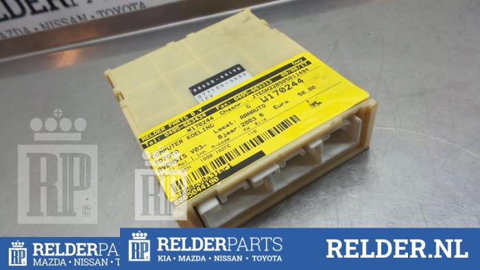 Used Cooling computer Toyota Avensis Verso (M20) 2.0 16V VVT-i D-4 Price € 68,00 Margin scheme offered by Relder Parts B.V.