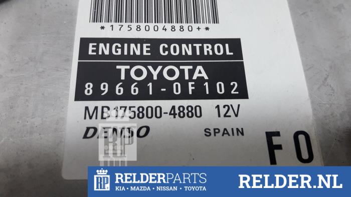Used Engine management computer Toyota Corolla Verso (R10/11) 2.2 D-4D 16V Price € 80,00 Margin scheme offered by Relder Parts B.V.