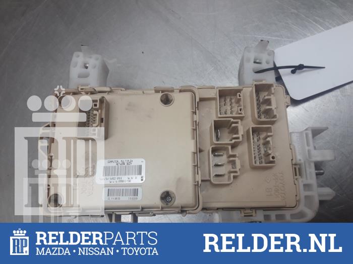 Fuse box from a Toyota Corolla Verso (R10/11) 2.2 D-4D 16V Cat Clean Power 2008