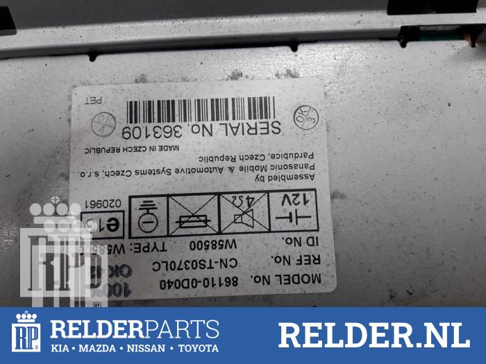 Begagnade Innerdisplay Toyota Yaris (P1) 1.3 16V VVT-i Pris € 45,00 Marginaltabell erbjuds av Relder Parts B.V.