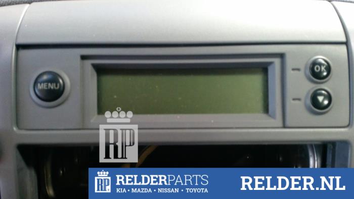Begagnade Innerdisplay Nissan Micra (K12) 1.2 16V Pris € 30,00 Marginaltabell erbjuds av Relder Parts B.V.