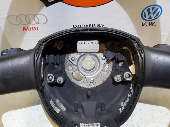 Steering wheel from a Audi A3 Sportback (8PA) 2.0 TDI 16V 2006