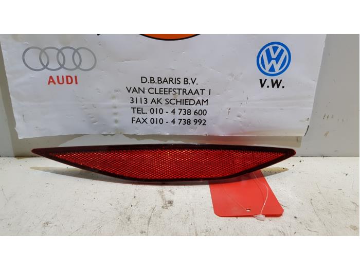 Rear bumper reflector, right from a Volkswagen Golf VII (AUA) 1.2 TSI 16V 2014