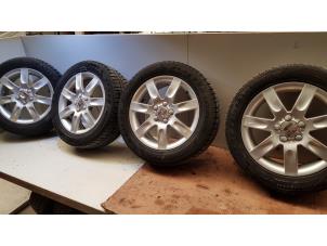 Used Sport rims set + tires Seat Ibiza IV (6J5) 1.2 TDI Ecomotive Price € 150,00 Margin scheme offered by Baris Schiedam