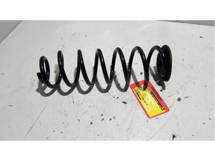 Rear coil spring from a Audi A3 2018