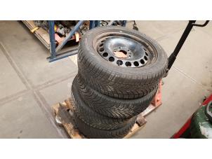 Used Set of wheels + winter tyres Volkswagen Golf VI (5K1) 1.8 TSI 16V Price € 100,00 Margin scheme offered by Baris Schiedam
