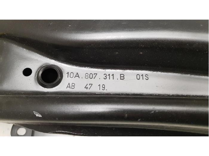 Stoßstangeträger hinten van een Volkswagen ID.4 2020