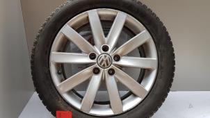 Gebrauchte Felge + Reifen Volkswagen Golf VI (5K1) 1.6 TDI 16V Preis € 50,00 Margenregelung angeboten von Baris Schiedam