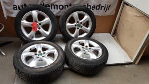 Used Set of sports wheels + winter tyres Skoda Fabia II Combi 1.2 TDI 12V Greenline Price € 175,00 Margin scheme offered by Baris Schiedam