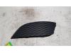 Bumper grille from a Seat Leon (1P1), 2005 / 2013 1.4 16V, Hatchback, 4-dr, Petrol, 1.390cc, 63kW (86pk), FWD, CGGB, 2010-05 / 2012-11, 1P1 2010