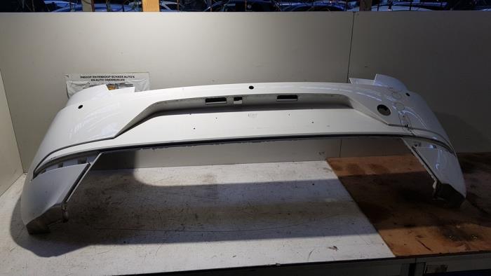 Rear bumper from a Seat Ibiza V (KJB) 1.0 TSI 12V 2019