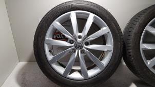 Used Sport rims set + tires Volkswagen Golf VII (AUA) 1.4 TSI 16V Price € 400,00 Margin scheme offered by Baris Schiedam