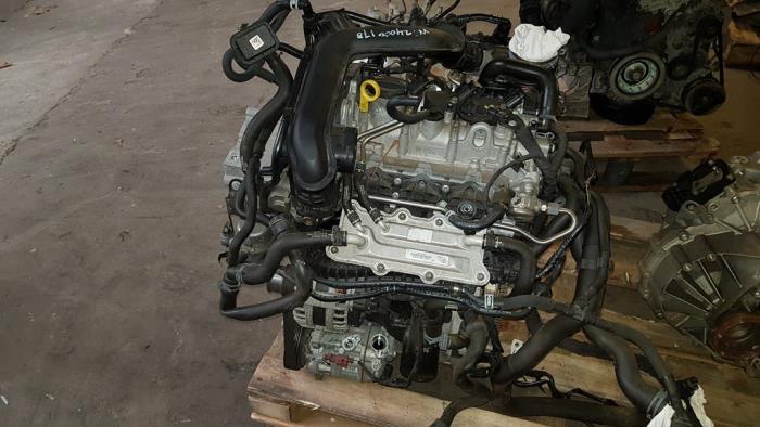 Motor de un Volkswagen Polo VI (AW1) 1.0 TSI 12V 2020