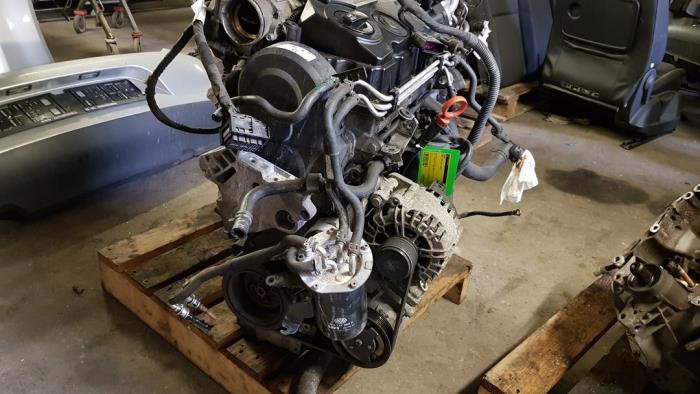Engine from a Seat Leon (1P1) 1.9 TDI 105 2010