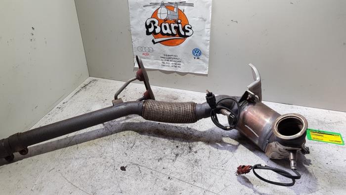Used Front pipe + catalyst Volkswagen Polo VI (AW1) 1.0 TSI 12V Price € 175,00 Margin scheme offered by Baris Schiedam