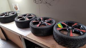Begagnade Sporthjulsuppsättning + däck Nissan Micra (K14) 1.5 dCi Pris € 400,00 Marginaltabell erbjuds av Baris Schiedam