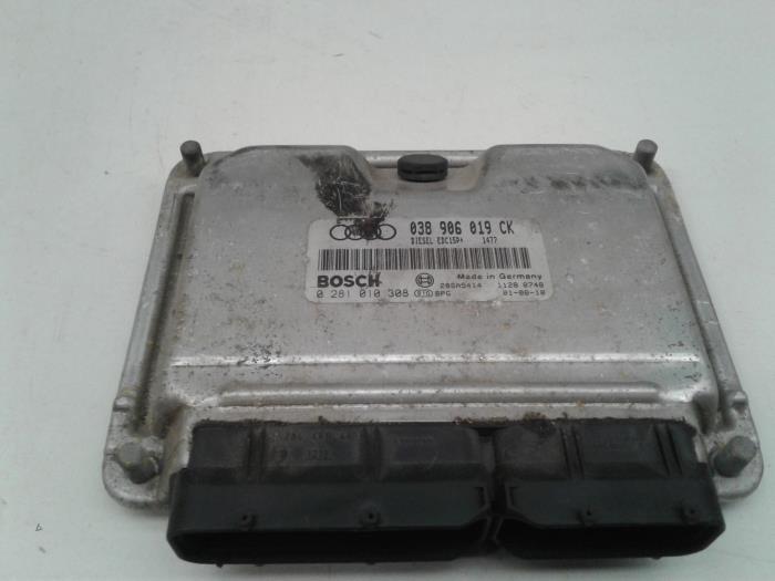 Used Engine management computer Audi A3 (8L1) 1.9 TDI 130 Price € 50,00 Margin scheme offered by Baris Schiedam
