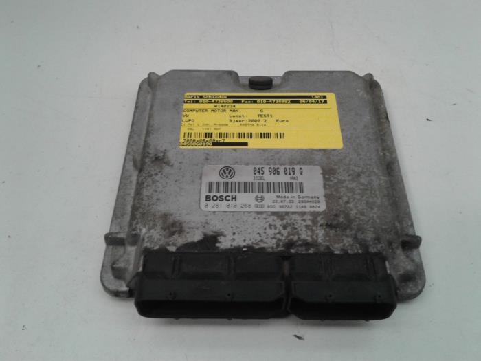 Used Engine management computer Volkswagen Lupo (6X1) 1.2 TDI 3L Price € 30,00 Margin scheme offered by Baris Schiedam