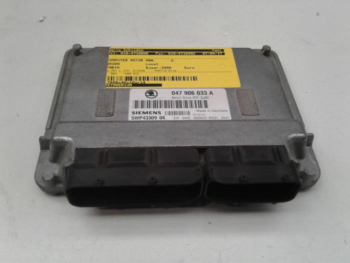 Used Engine management computer Skoda Fabia Price € 50,00 Margin scheme offered by Baris Schiedam
