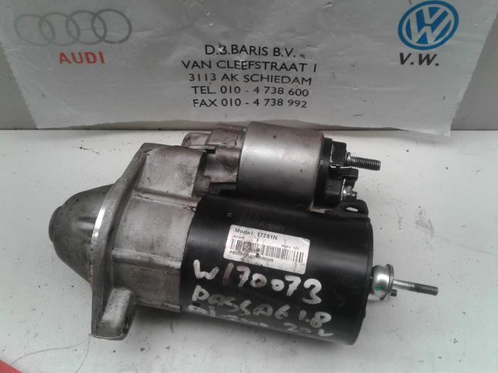 Used Starter Volkswagen Passat (3B2) 1.8 20V Price € 40,00 Margin scheme offered by Baris Schiedam