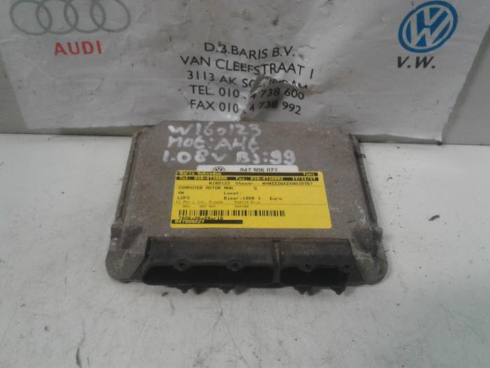 Used Engine management computer Volkswagen Lupo (6X1) 1.0 MPi 50 Price € 75,00 Margin scheme offered by Baris Schiedam