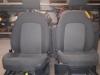 Seats + rear seat (complete) from a Seat Ibiza ST (6J8), 2010 / 2016 1.2 TDI Ecomotive, Combi/o, Diesel, 1.199cc, 55kW (75pk), FWD, CFWA, 2010-04 / 2015-05 2011