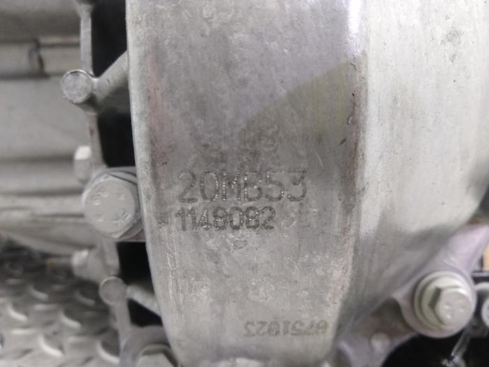 Boite de vitesses d'un Peugeot 308 (L3/L8/LB/LH/LP) 1.5 BlueHDi 130 2019