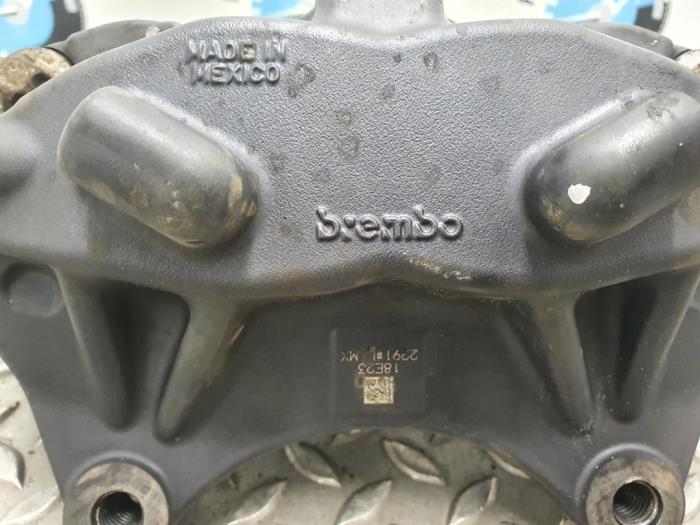Front brake calliper, left from a Tesla Model X 75D 2018