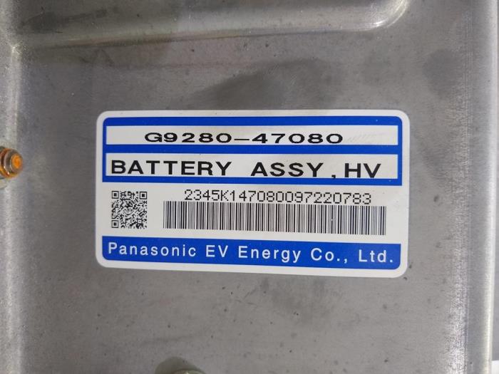 Battery (Hybrid) from a Toyota Prius (ZVW3) 1.8 16V Plug-in 2011