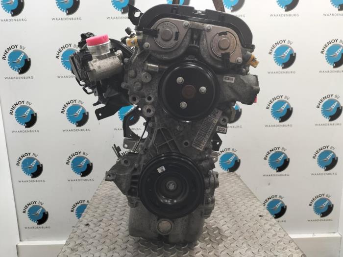 Motor van een Opel Adam 2019
