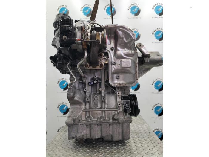 Motor van een Audi A3 2021