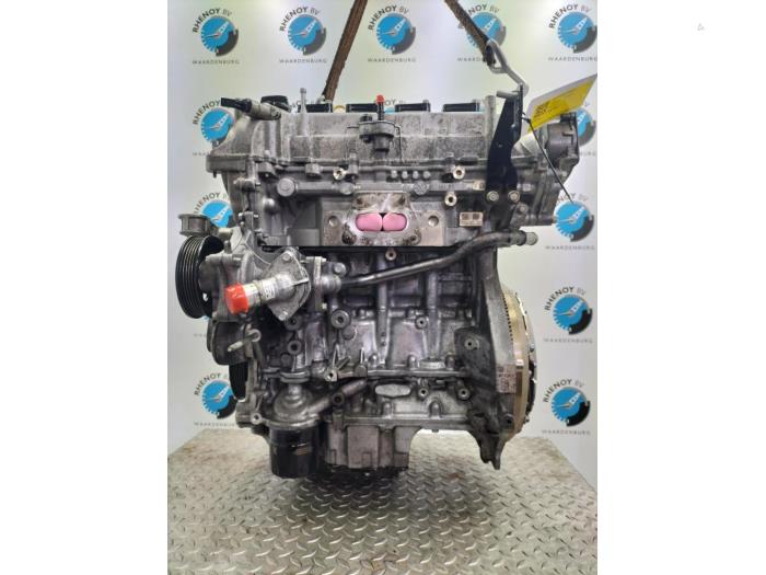 Motor van een Opel Astra 2017