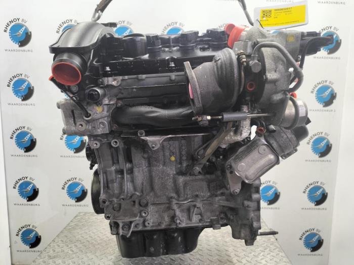 Motor van een Peugeot 208 2017