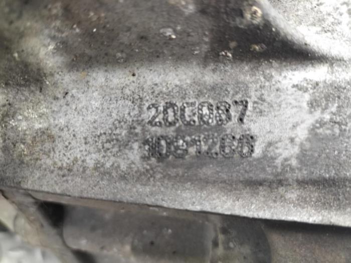 Getriebe van een Citroen C3 2010