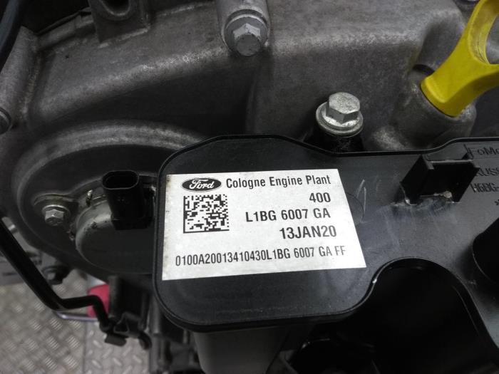 Engine from a Ford Fiesta 2020