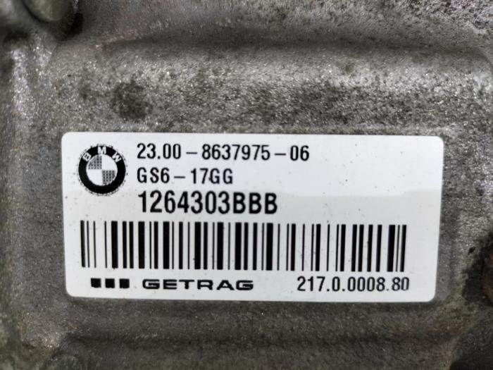 Getriebe van een BMW 3-Serie 2017