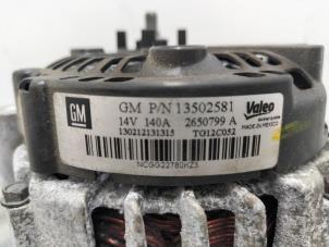 Dynamo van een Opel Insignia 2013