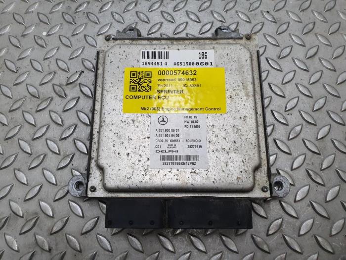 Engine management computer Mercedes Sprinter (Used)