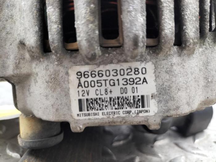Dynamo d'un Citroen C3 2010