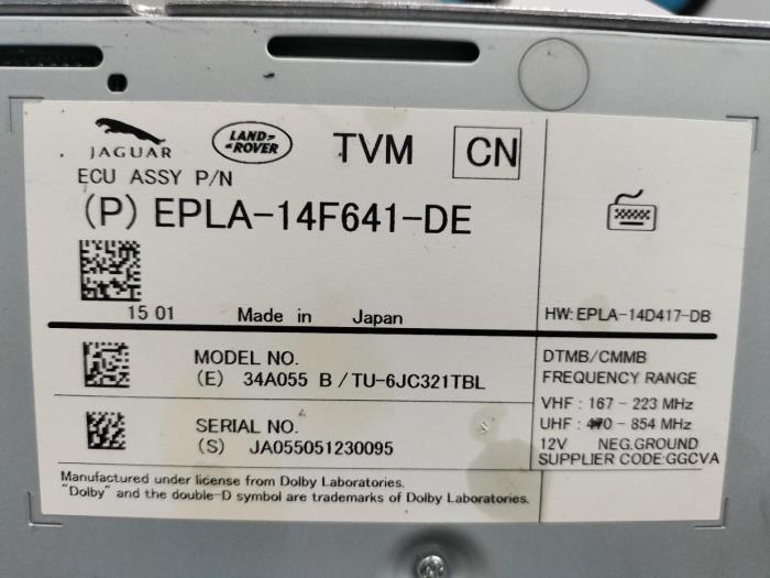 Engine management computer from a Landrover Discovery Sport L550 2015